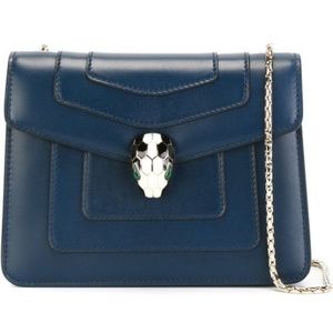 Bulgari Serpenti Navy handbag